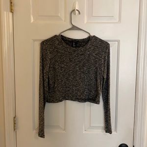 Forever 21 long sleeve crop